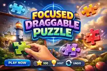 Focused Draggable Puzzle