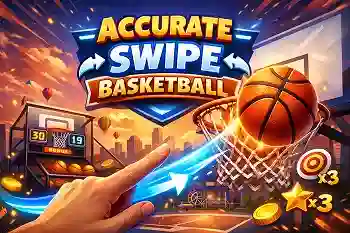 Accurate Swipe Basketball